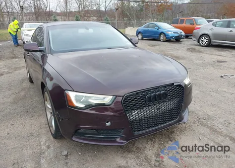 2014 Audi A5 2.0T Premium from USA, damaged, VIN WAULFAFR1EA065901
